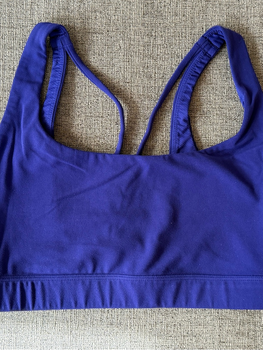 Athleta Purple Racerback Sportsbra - Comfortable Support